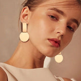Boucles d'oreilles en cristal pour femmes, bijoux en forme de fleur, strass, couleur or, à la mode