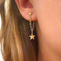 Boucles d'oreilles en cristal pour femmes, bijoux en forme de fleur, strass, couleur or, à la mode