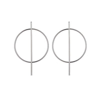 Boucles d'Oreilles de Couleur Or et Argent