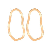 Boucles d'Oreilles de Couleur Or et Argent