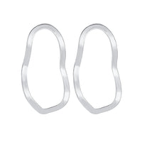 Boucles d'Oreilles de Couleur Or et Argent