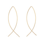 Boucles d'Oreilles de Couleur Or et Argent