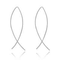 Boucles d'Oreilles de Couleur Or et Argent